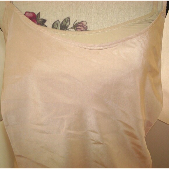 NWT New Ryllace 16 Silk Blouse Cami Blush Pink Tank Camisole Top Plus Adjustable - Picture 9 of 11